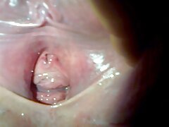 Girl with red hair fucking pussy sex toy